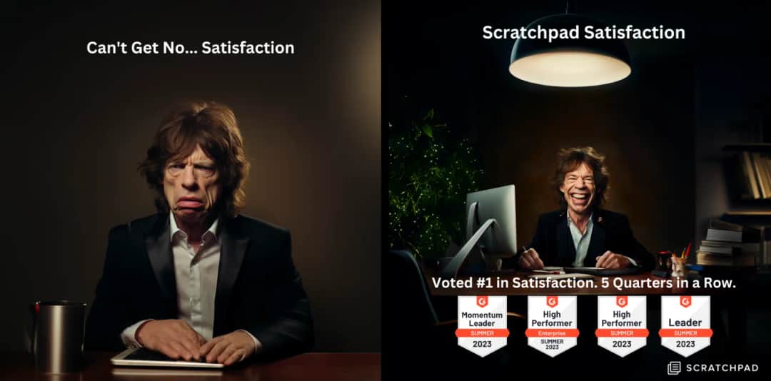 Scratchpad named a Momentum Leader the 5th quarter in a row on the G2 