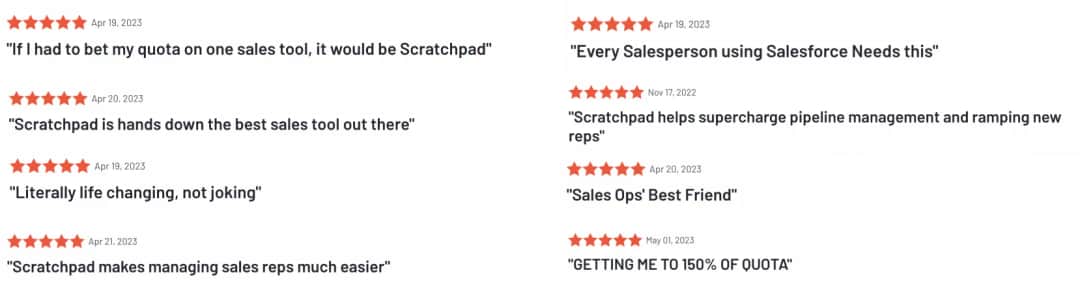 Scratchpad named a Momentum Leader the 5th quarter in a row on the G2 