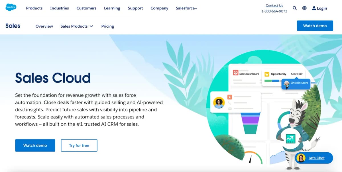9. Salesforce Sales Cloud