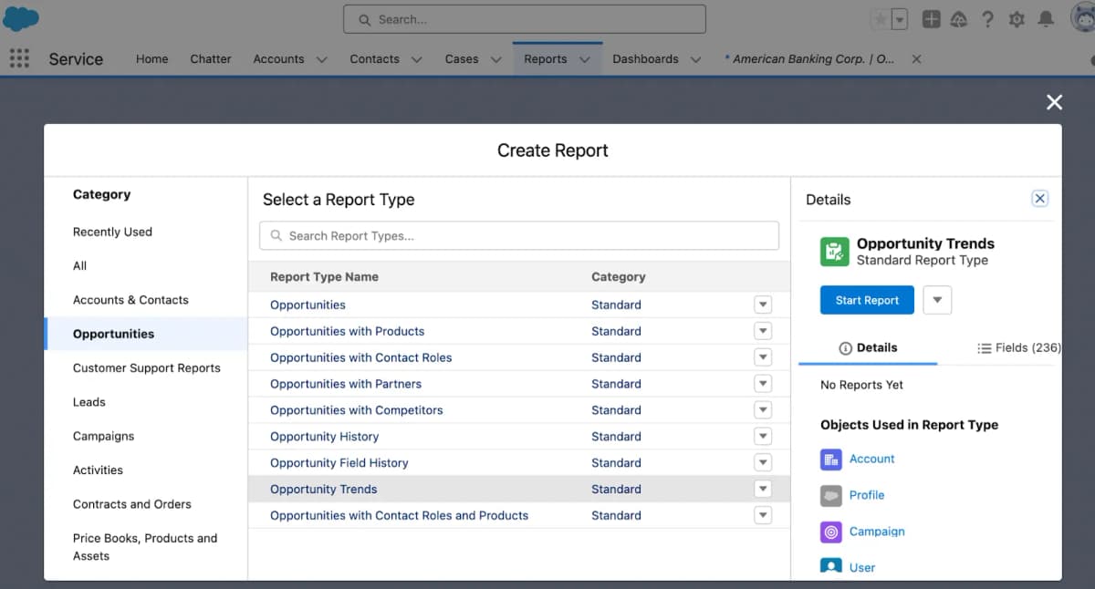 7. Plan Report Layout: