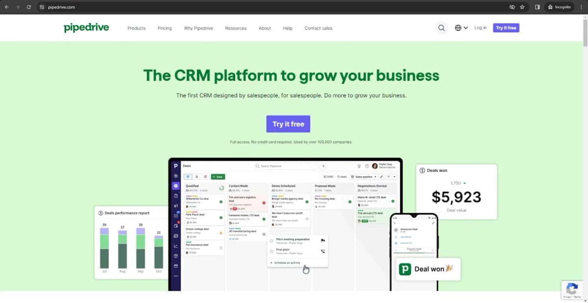 3. Pipedrive
