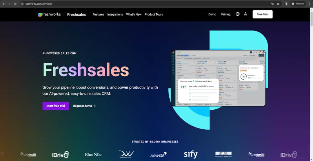 B. Freshsales