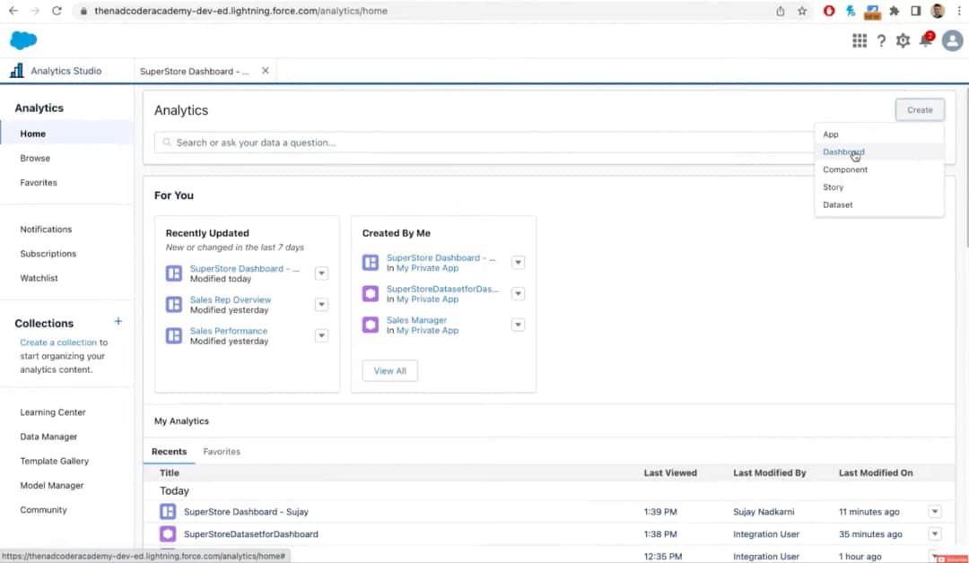 Step 6: Build Your First Dashboard
