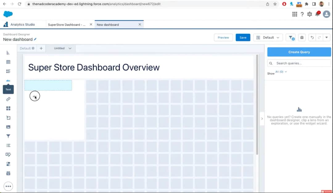 Step 6: Build Your First Dashboard