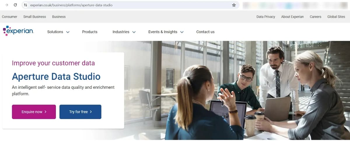 3. Experian Aperture Data Studio
