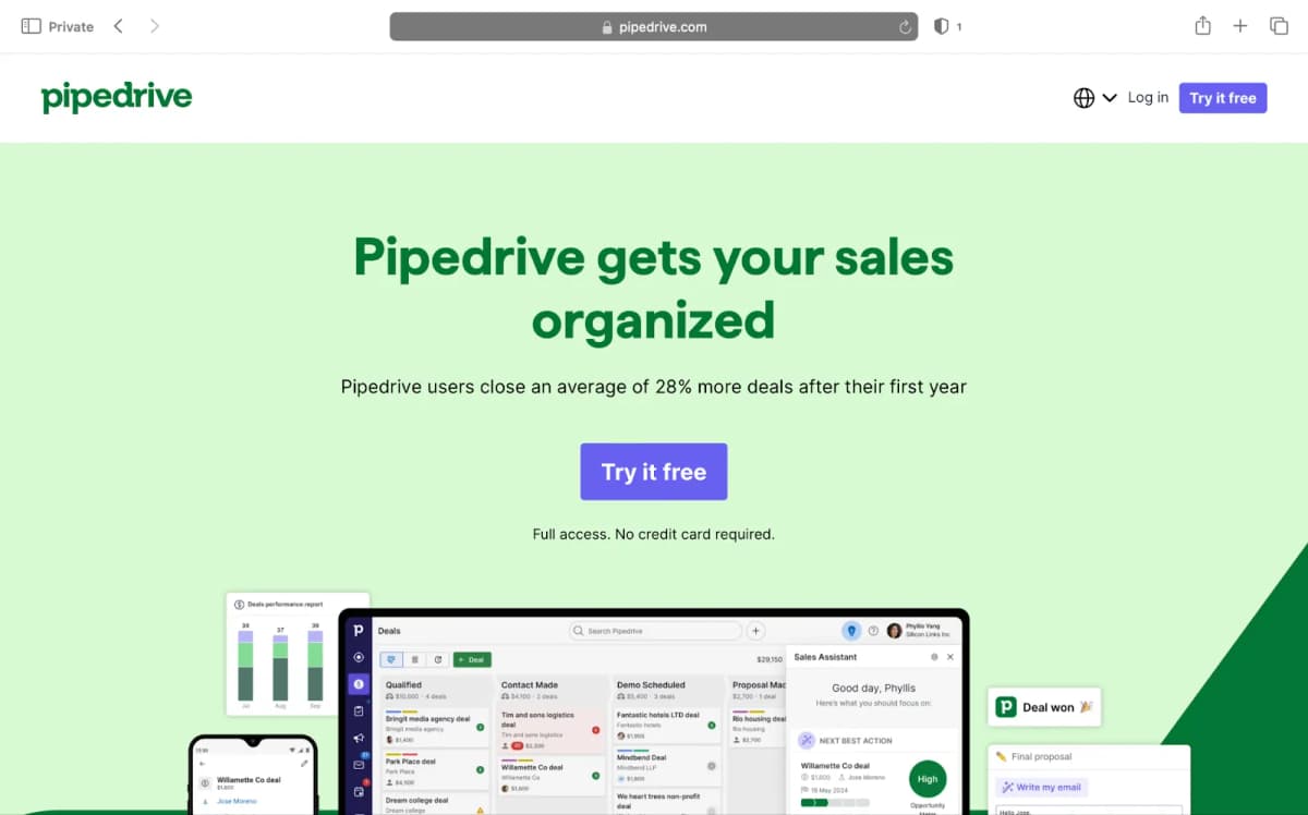 4. Pipedrive