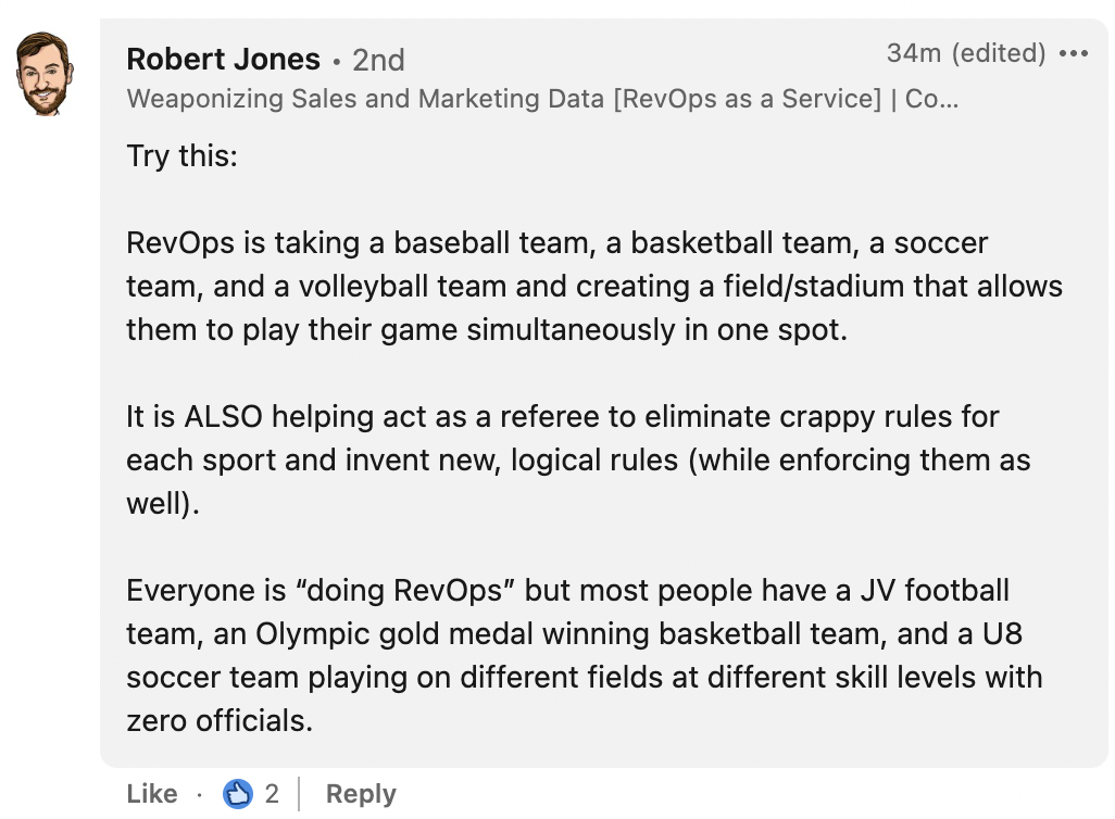 So what is a “confident understanding” of RevOps?